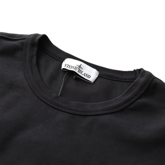 Світшот STONE ISLAND LOGO PATCH SWEATSHIRT BLACK 781562951-V0029 фото 6 — інтернет-магазин Tapok