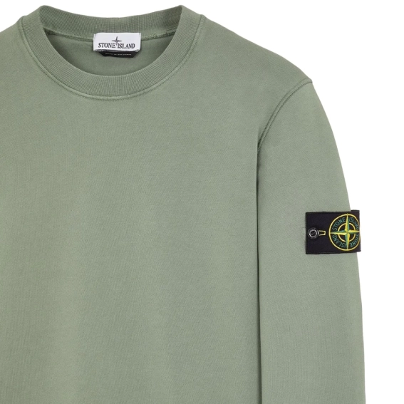 Світшот Stone Island Compass Badge Sweatshirt Green 811563051-V0059 фото 3 — інтернет-магазин Tapok