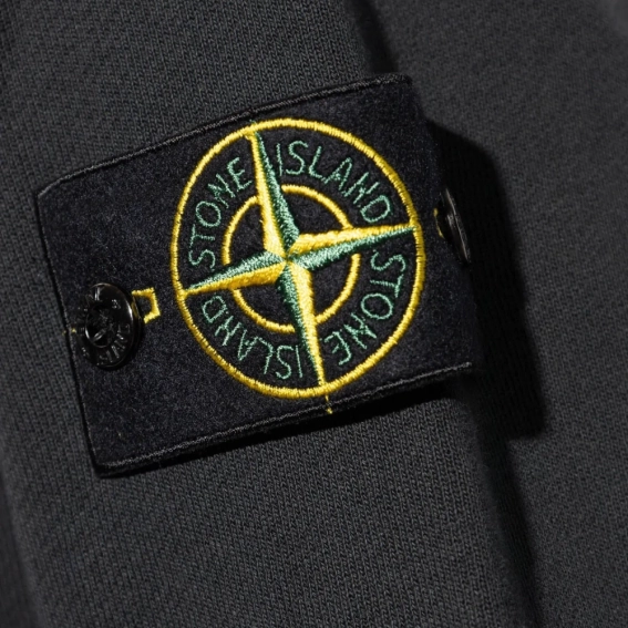 Худые Stone Island Compass Patch Hoodie Black 811561041-V0129 фото 2 — интернет-магазин Tapok