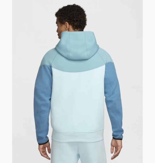 Толстовка Nike M NK TCH FLEECE FZ WR HOODIE FZ4709-464 фото 2 — интернет-магазин Tapok