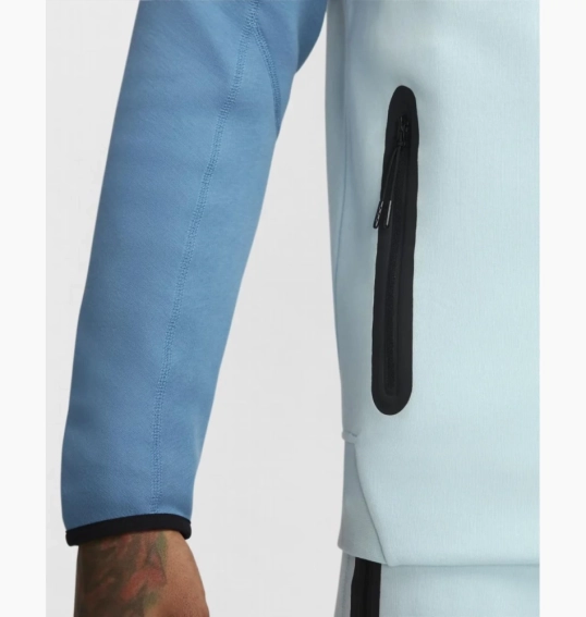 Толстовка Nike M NK TCH FLEECE FZ WR HOODIE FZ4709-464 фото 5 — интернет-магазин Tapok