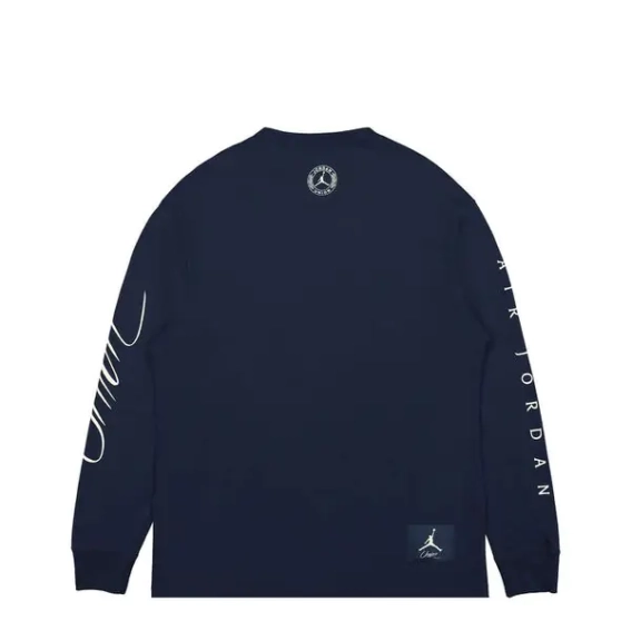 Кофта Jordan x Union MJ L/S Tee College Navy DV7341-419 фото 2 — интернет-магазин Tapok