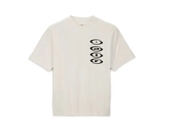 Футболка Nike Jordan x Travis Scott Air T-Shirt Sail DZ5514-133 фото 1 — интернет-магазин Tapok