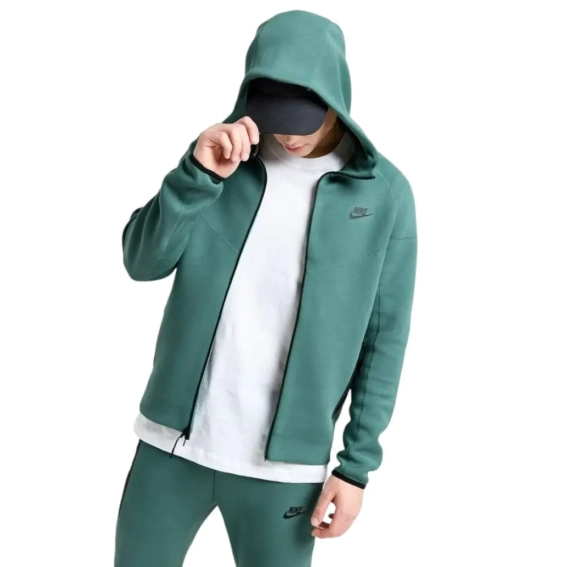 Худые Nike Tech Fleece Full-Zip Windrunner Fb7921-361 (Оригинал) FB7921-361 фото 6 — интернет-магазин Tapok