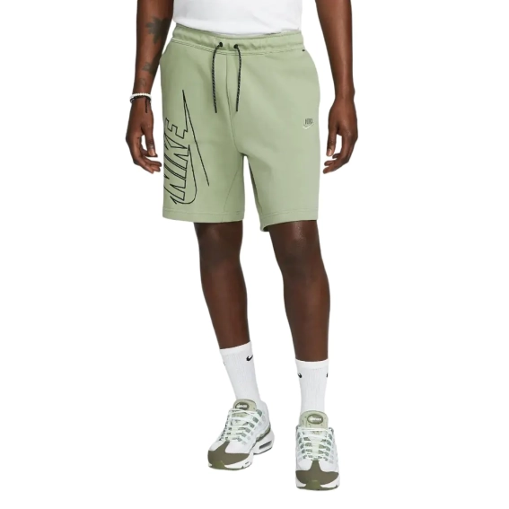 Шорты NIKE M NK Tech Fleece Graphic Shorts DZ4472-386 фото 1 — интернет-магазин Tapok