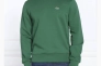 Кофта Lacoste Logo Sweatshirt green SH9608 51 SMI Фото 2
