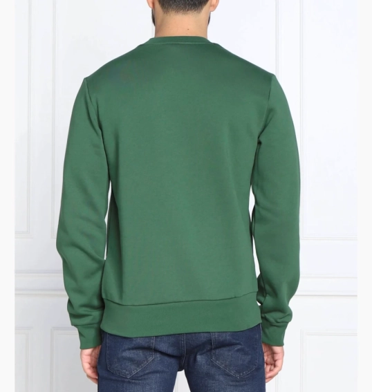 Кофта Lacoste Logo Sweatshirt green SH9608 51 SMI фото 3 — интернет-магазин Tapok