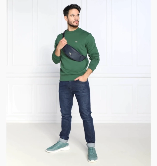 Кофта Lacoste Logo Sweatshirt green SH9608 51 SMI фото 5 — интернет-магазин Tapok