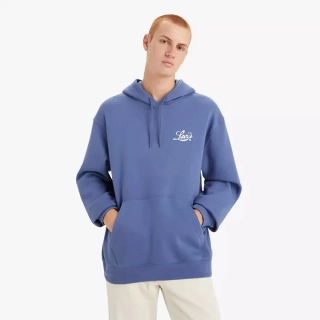 Кофта Levi&#39;s RELAXED FIT GRAPHIC HOODIE blue 384790296