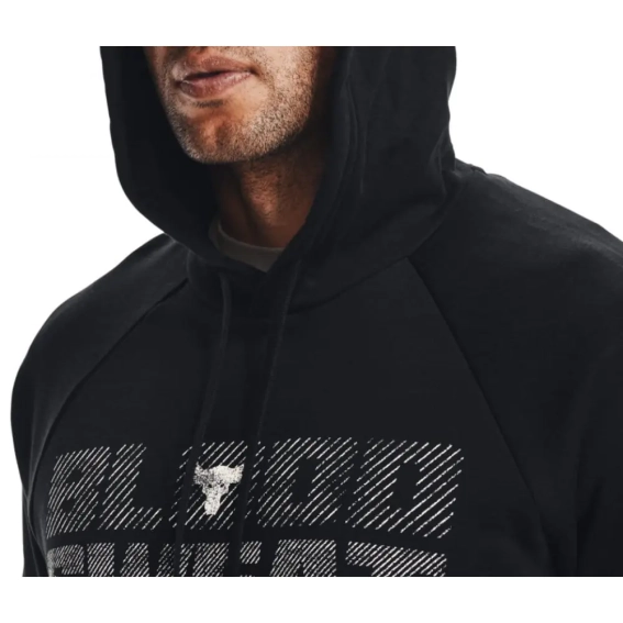 Кофта Men&#39;s Project Rock Rival Fleece Hoodie 1367109-001 фото 3 — интернет-магазин Tapok