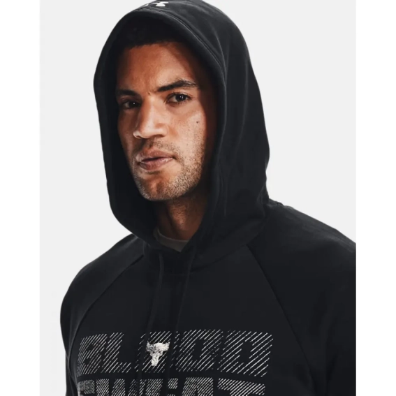 Кофта Men&#39;s Project Rock Rival Fleece Hoodie 1367109-001 фото 4 — интернет-магазин Tapok