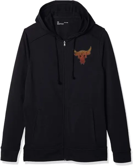 Кофта Men&#39;s Project Rock Terry Full Zip Hoodie 1361749-001 фото 2 — интернет-магазин Tapok
