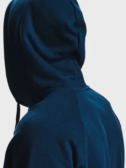 Кофта Men&#39;s UA Rival Fleece Hoodie 1357092-408 фото 4 — интернет-магазин Tapok