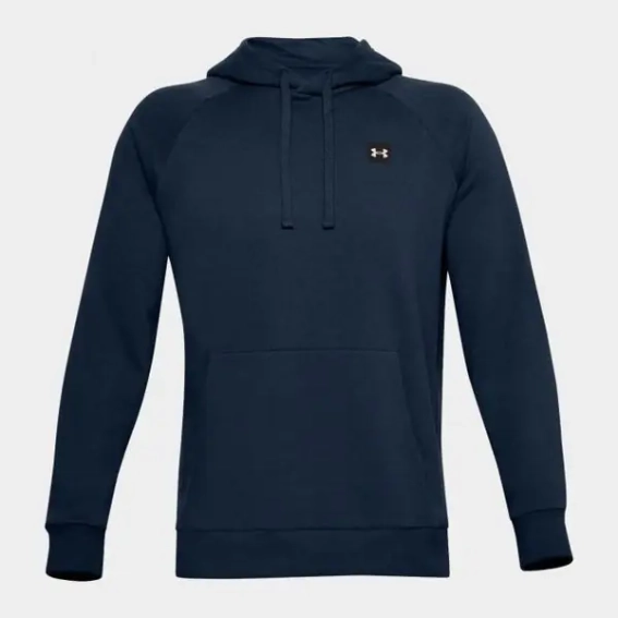 Кофта Men&#39;s UA Rival Fleece Hoodie 1357092-408 фото 5 — интернет-магазин Tapok