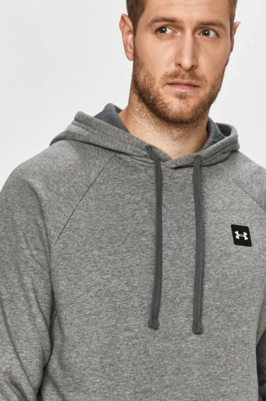 Кофта Men's UA Rival Fleece Hoodie 1357092-012 фото 3 — інтернет-магазин Tapok