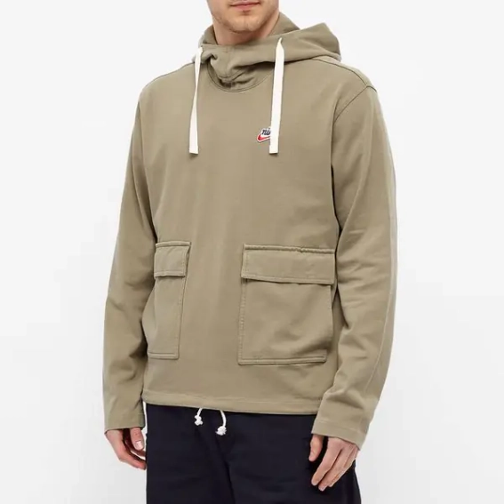 Кофта NIKE HERITAGE POPOVER JACKET DA0037-320 фото 4 — интернет-магазин Tapok