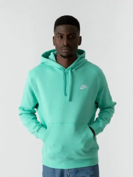 Кофта Nike Men's Sportswear Club Fleece Hoodie menta BV2654-369 фото 1 — інтернет-магазин Tapok