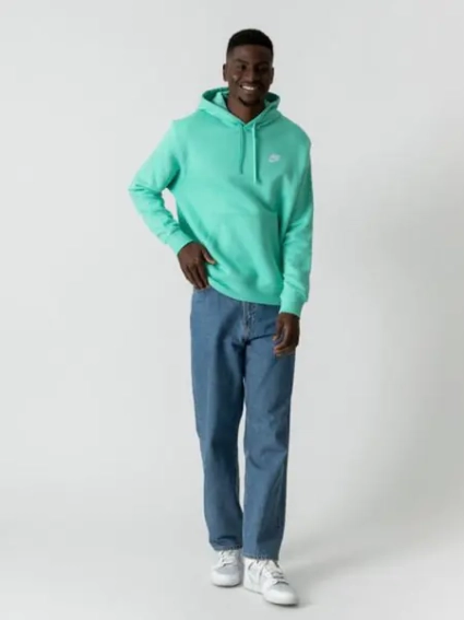 Кофта Nike Men's Sportswear Club Fleece Hoodie menta BV2654-369 фото 3 — інтернет-магазин Tapok