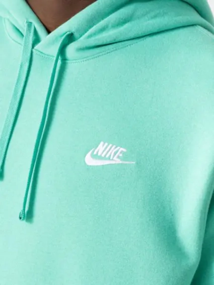 Кофта Nike Men's Sportswear Club Fleece Hoodie menta BV2654-369 фото 4 — інтернет-магазин Tapok