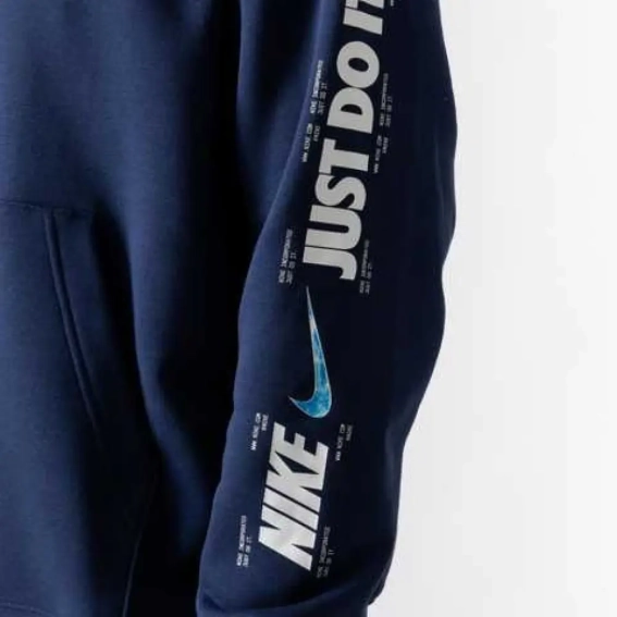 Кофта Nike Nsw Hoodie Si 3 Open Blue DX1089-410 фото 2 — інтернет-магазин Tapok