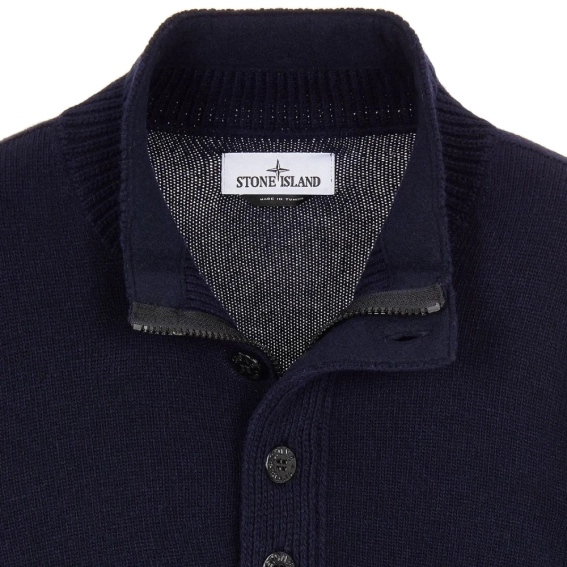 Кофта STONE ISLAND Knitwear navy 7915540A3 A0020 фото 3 — интернет-магазин Tapok