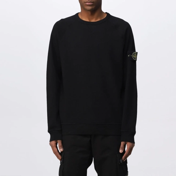 Кофта Stone Island Men's Sweatshirt black 781566360 V0029 фото 1 — інтернет-магазин Tapok