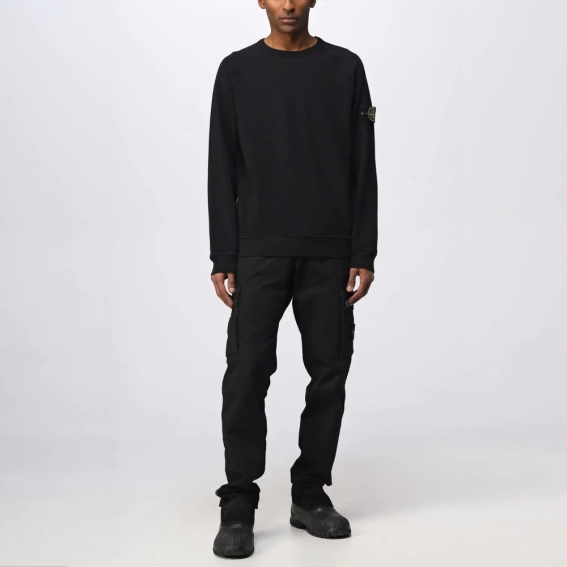 Кофта Stone Island Men's Sweatshirt black 781566360 V0029 фото 2 — інтернет-магазин Tapok