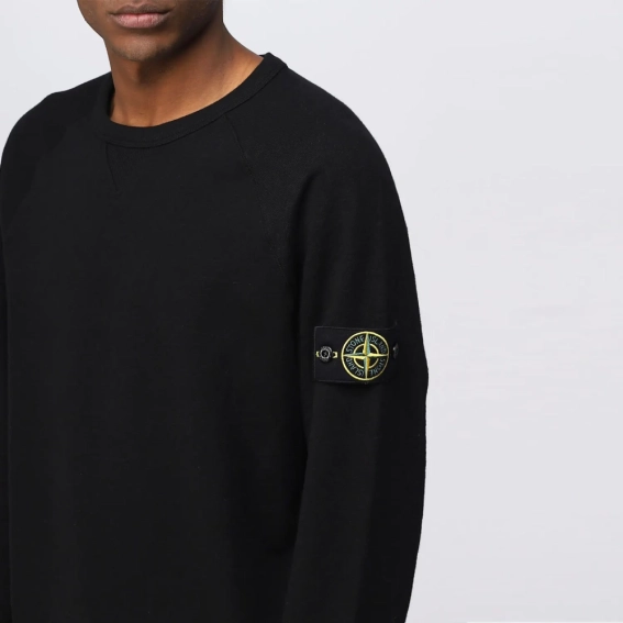 Кофта Stone Island Men's Sweatshirt black 781566360 V0029 фото 4 — інтернет-магазин Tapok