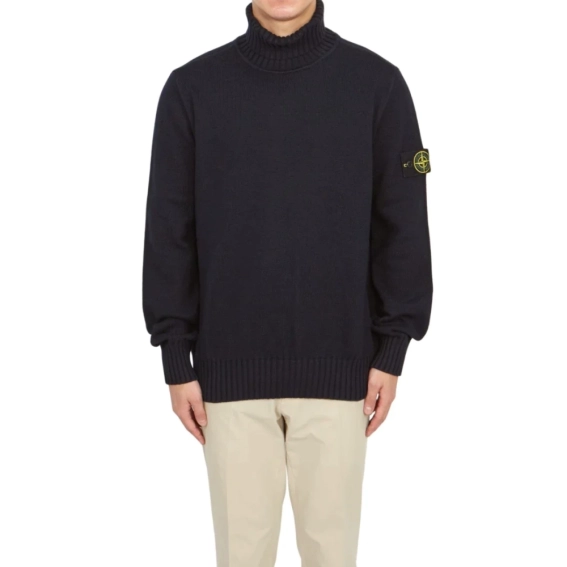Кофта stone island sweater navy 7915505A2 V0020 фото 1 — інтернет-магазин Tapok