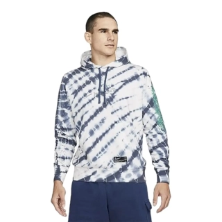 Кофта ХУДЫ NIKE SPORTSWEAR CLUB WHITE/BLUE DM7943–133