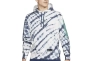 Кофта ХУДЫ NIKE SPORTSWEAR CLUB WHITE/BLUE DM7943–133 Фото 1