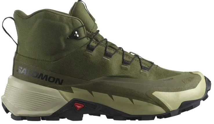 Кроссовки Salomon Cross Hike Mid Gtx 2 Gore-Tex Olive 471465 30 фото 1 — интернет-магазин Tapok