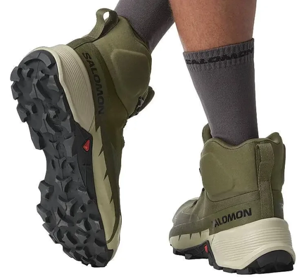 Кроссовки Salomon Cross Hike Mid Gtx 2 Gore-Tex Olive 471465 30 фото 4 — интернет-магазин Tapok