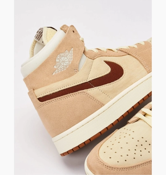 Кросівки Air Jordan 1 High Zoom Cmft 2 Beige DV1307-120 фото 7 — інтернет-магазин Tapok