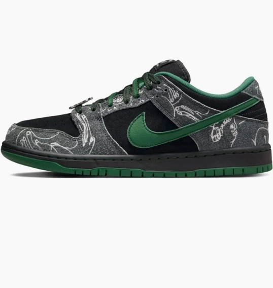 Кроссовки NIKE SB DUNK LOW QS HF7743-001 фото 1 — интернет-магазин Tapok