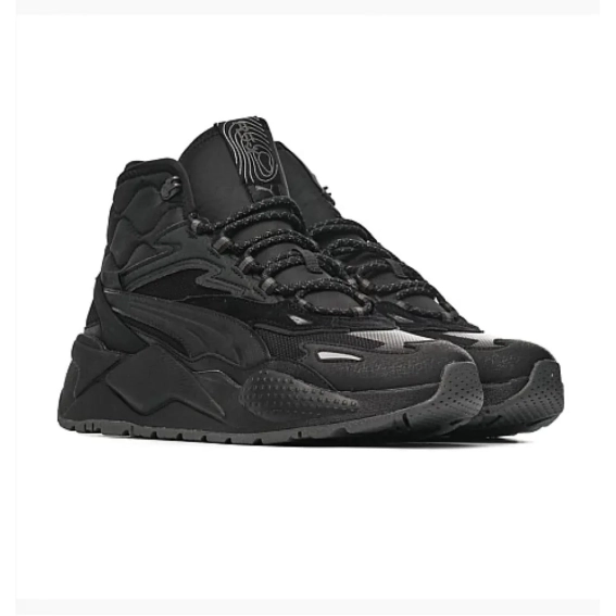 Кроссовки Puma RS-X Hi Black 392718-01 фото 1 — интернет-магазин Tapok