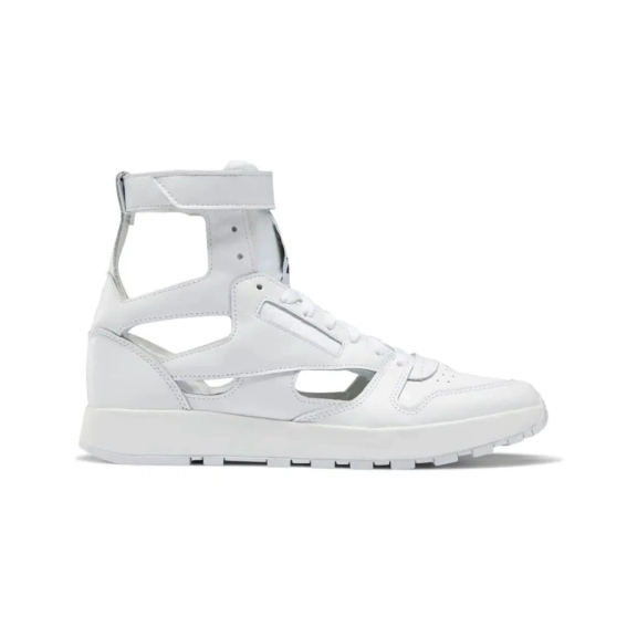 Кроссовки Reebok Maison Margiela x Classic Leather Tabi High White GX5040 фото 2 — интернет-магазин Tapok