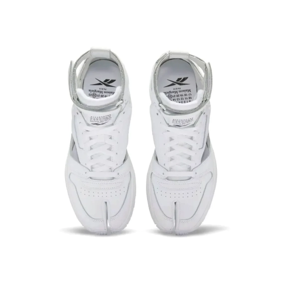 Кроссовки Reebok Maison Margiela x Classic Leather Tabi High White GX5040 фото 3 — интернет-магазин Tapok