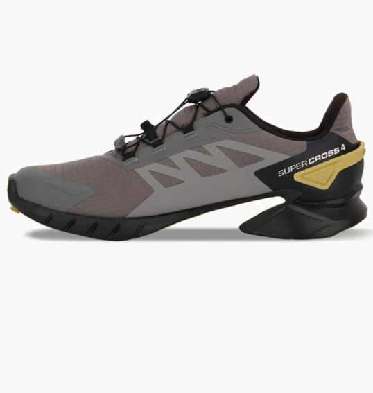 Кроссовки SALOMON SUPERCROSS 4 GTX GREY/BROWN 473172 фото 1 — интернет-магазин Tapok