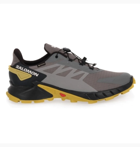 Кроссовки SALOMON SUPERCROSS 4 GTX GREY/BROWN 473172 фото 2 — интернет-магазин Tapok