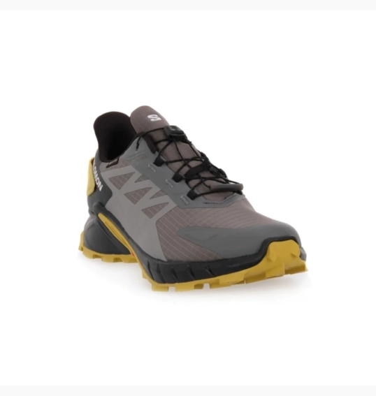 Кроссовки SALOMON SUPERCROSS 4 GTX GREY/BROWN 473172 фото 3 — интернет-магазин Tapok