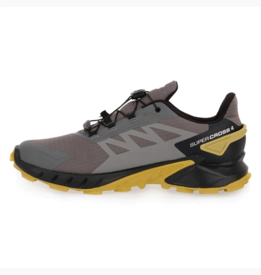 Кроссовки SALOMON SUPERCROSS 4 GTX GREY/BROWN 473172 фото 4 — интернет-магазин Tapok