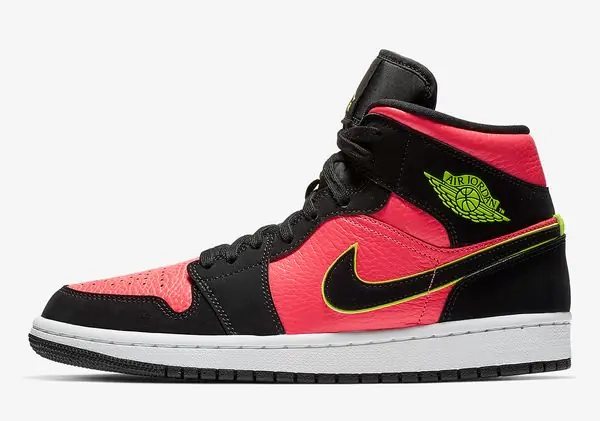 Кросівки W Jordan 1 Mid Hot Punch BQ6472-006 фото 2 — інтернет-магазин Tapok