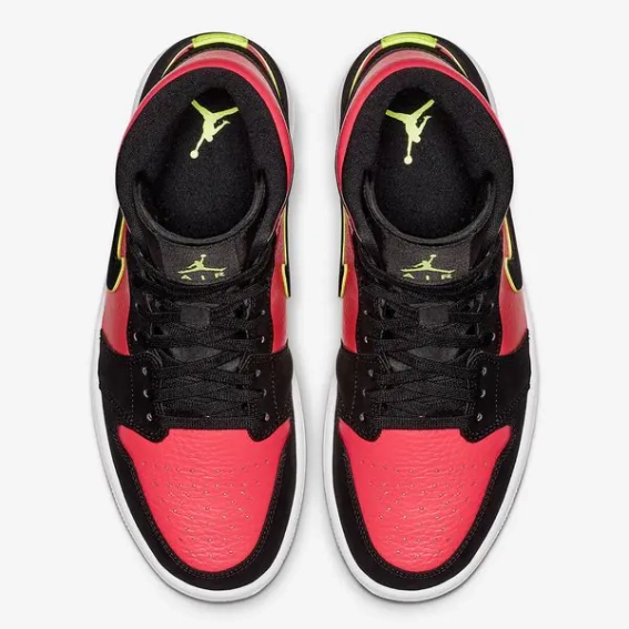 Кросівки W Jordan 1 Mid Hot Punch BQ6472-006 фото 4 — інтернет-магазин Tapok