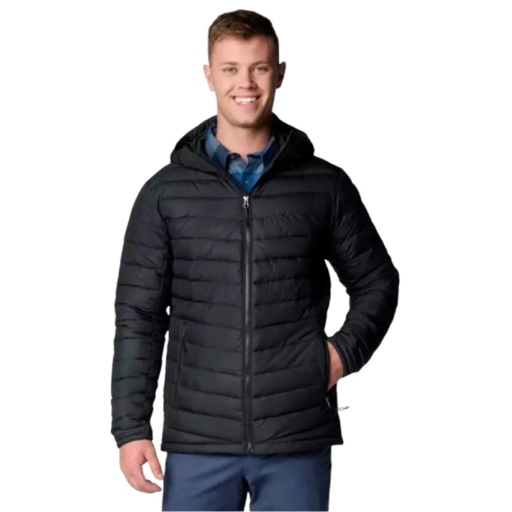 Куртка columbia slope edge™ II hooded jacket black XM5215-010 фото 1 — интернет-магазин Tapok