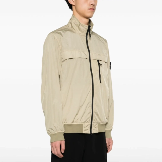 Куртка Stone Island Beige Garment-Dyed Jacket 801541022 V0095 фото 4 — інтернет-магазин Tapok