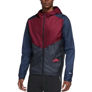 Куртка Куртка для бега Nike Windrunner Trail Jacket Navy bordowa (CZ9054-638) CZ9054-638