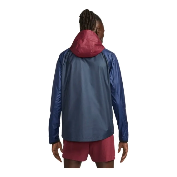 Куртка Куртка для бега Nike Windrunner Trail Jacket Navy bordowa (CZ9054-638) CZ9054-638 фото 3 — интернет-магазин Tapok