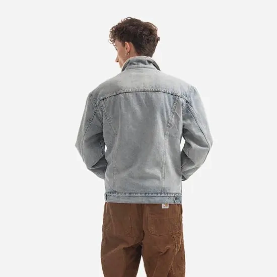 Куртка Чоловіча блакитна джинсова Куртка Levi's 16365-0070 фото 2 — інтернет-магазин Tapok