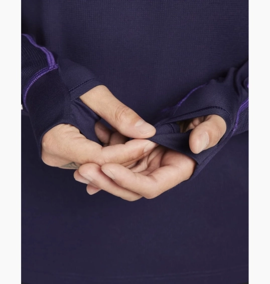 Лонгслів Nike ACG Dri-FIT ADV Goat Rocks Long Sleeve Winter T-Shirt Purple ink FB8115-555 фото 6 — інтернет-магазин Tapok